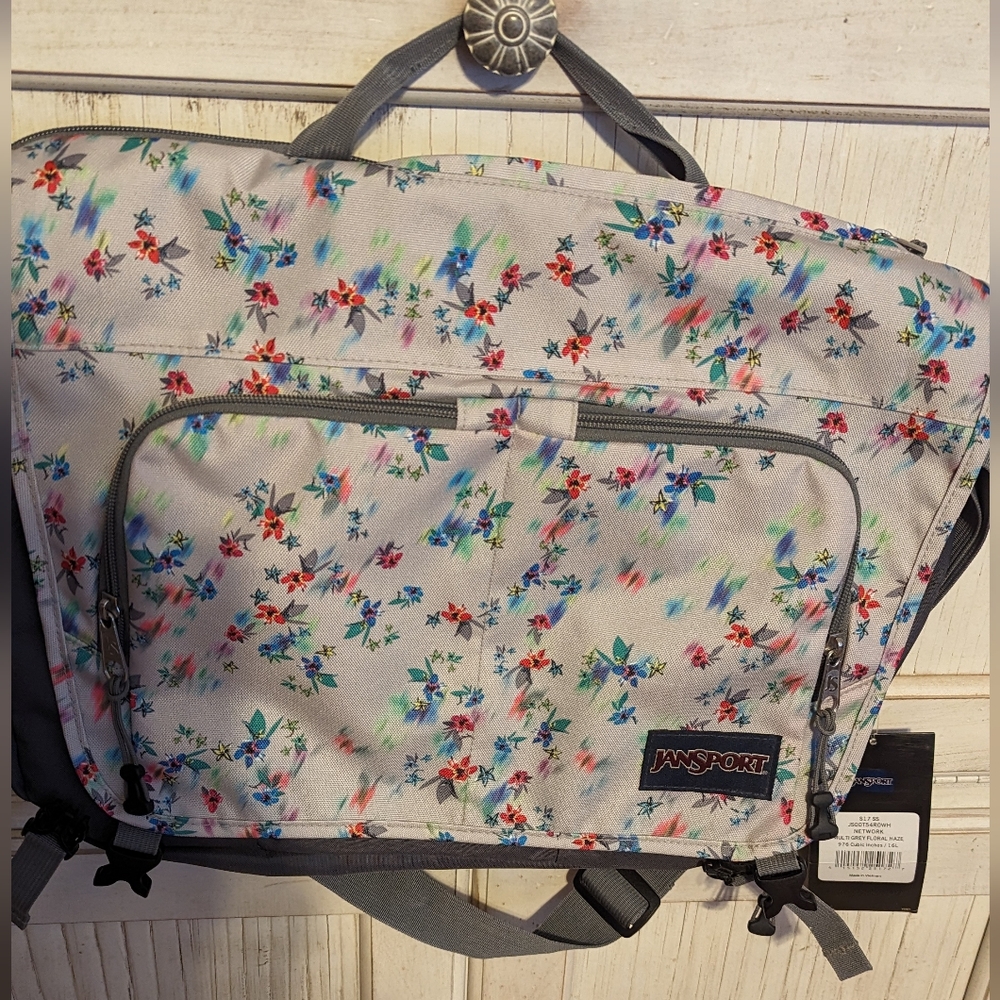 Jansport Network Laptop Messenger Bag. New With Tags.